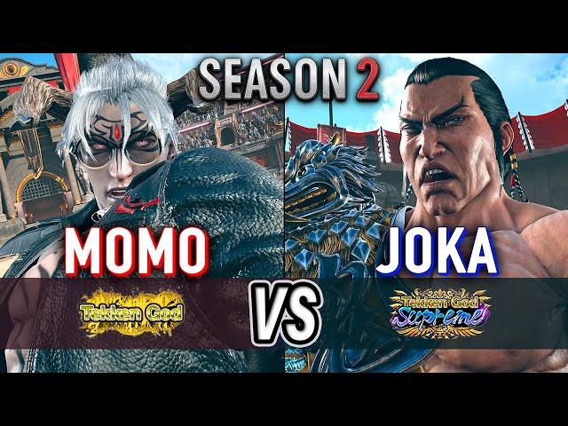 T8  MOMO (Devil Jin) vs JOKA (Feng)  Tekken 8 (SEASON 2) High Level Gameplay