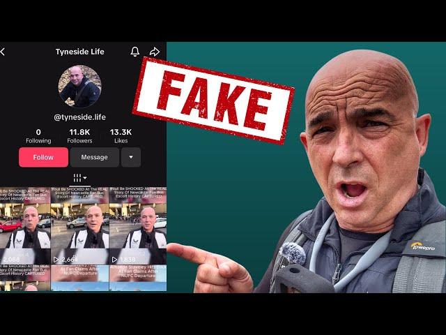 Fake Tyneside Life Tik Tok Account EXPOSED!