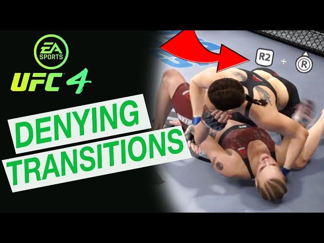 EA SPORTS UFC 4: DENYING TRANSITIONS TIPS (EASY)