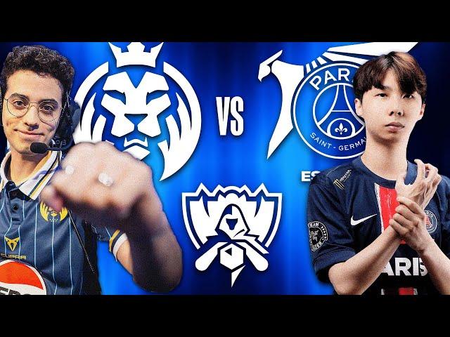 THE MOST EPIC SERIES SO FAR - MDK VS PSG - WORLDS 2024 - JANKOS