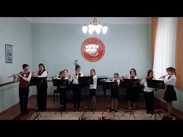 В. Сапаров Босанова Ансамбль флейтистов Орфей