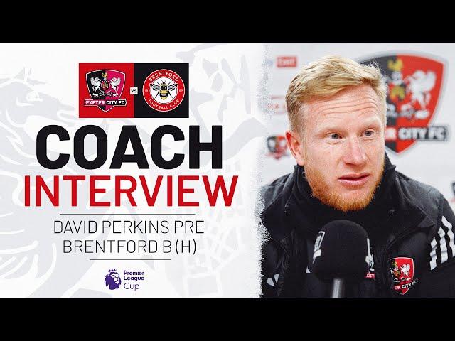  David Perkins pre Brentford B (H) | Exeter City Football Club