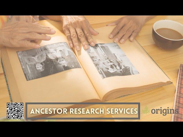 Ancestor research services  - Origins Genealogy