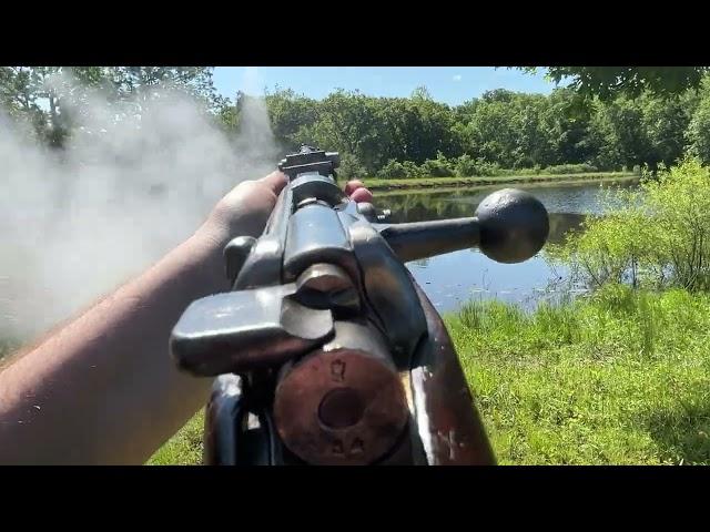 German Mauser 71/84 POV firing