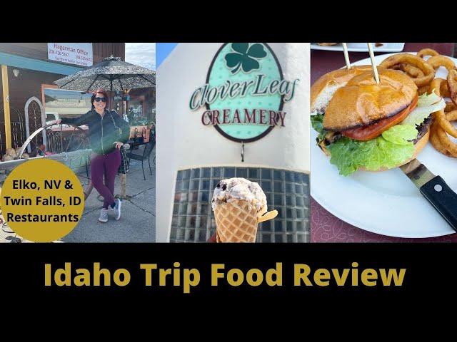 Twin Falls, ID Trip | Episode 3: Food review of Restaurants I ate at in Elko, NV & Twin Falls, ID