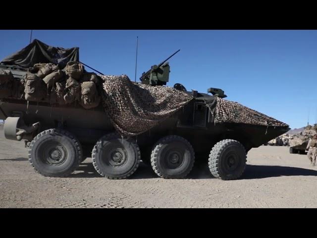 U.S. Marine Corps shows off capabilities of its new Amphibious Combat Vehicles