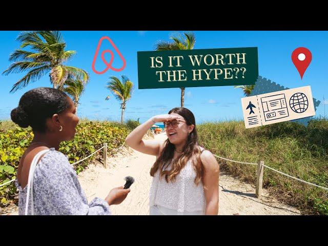 Asking Strangers What It's Like Traveling to Miami!