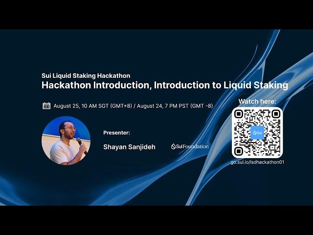 Hackathon Introduction, Introduction to Liquid Staking