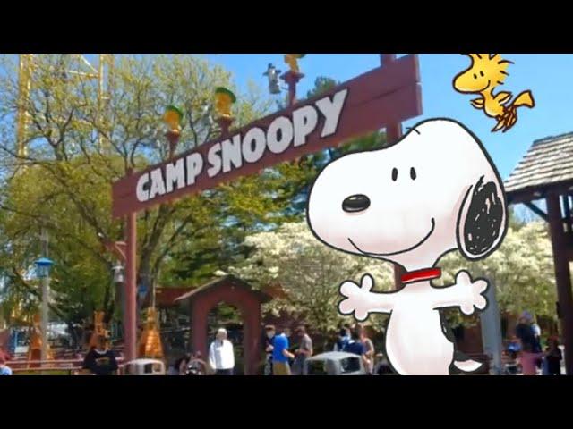 CAMP SNOOPY KID'S RIDES AT CEDAR POINT