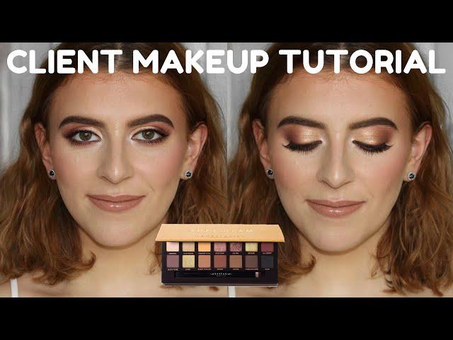 Daytime Glam ft. ABH Soft Glam Palette | CLIENT MAKEUP TUTORIAL