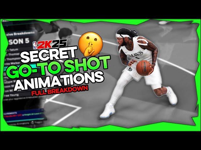 2K25 HOW TO TRIGGER SECRET GO-TO SHOT ANIMATIONS FULL TUTORIAL!!!!