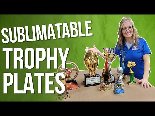 Sublimation Trophy Plates!