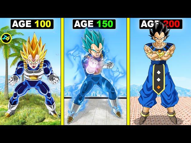 Surviving 200 YEARS As VEGETA in GTA 5