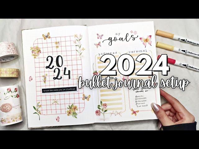 My 2024 Bullet Journal Setup 