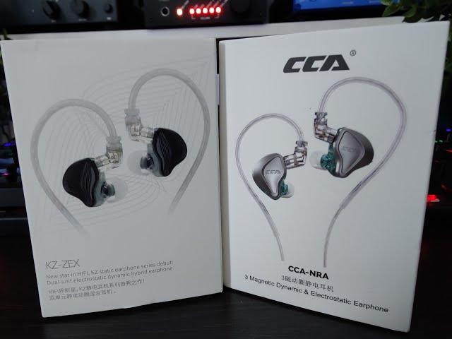 Honest Audiophile Impressions of the KZ ZEX and CCA NRA with comparison to GeekWold GK10