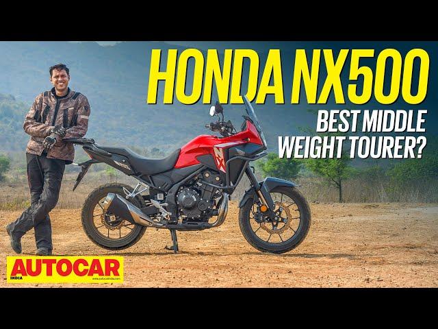 2024 Honda NX500 review - A friendly tourer | First Ride | @autocarindia1