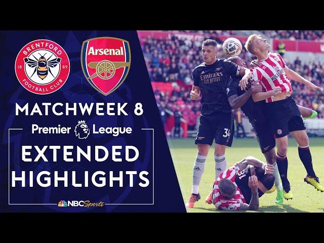 Brentford v. Arsenal | PREMIER LEAGUE HIGHLIGHTS | 9/18/2022 | NBC Sports