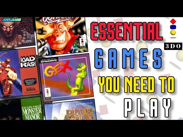 The Best 3DO Games That You Must Play #3do #panasonic3do #retrogaming