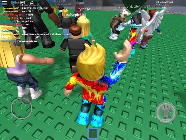 Ender man plays roblox with a ballon