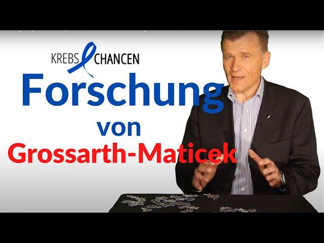 Einzigartige  und komplexe Gesundheitsforschung von Professor Dr. Grossarth-Maticek