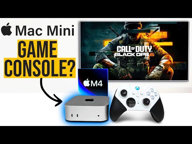 I TURNED My Mac Mini M4 into a GAMES CONSOLE!