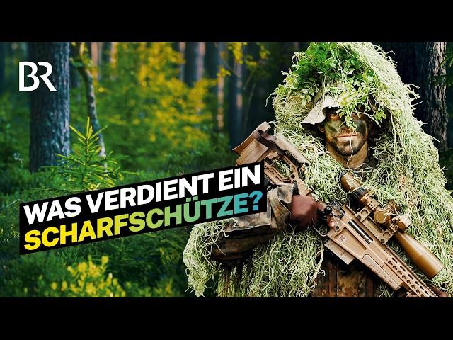 Mit Waffe & viel Verantwortung: Gehalt eines Scharfschützen der Bundeswehr | Lohnt sich das? | BR