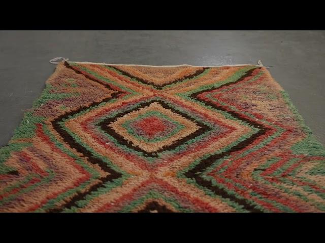 Vintage Berber Moroccan Azilal Rug SKU 383094 - ECARPETGALLERY