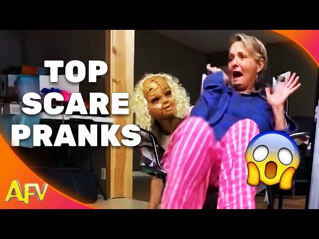 Funniest Halloween Pranks... & Screams!  Funny Videos Compilation