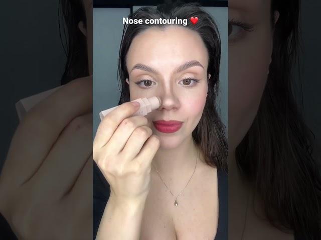 Nose contouring tutorial #shorts