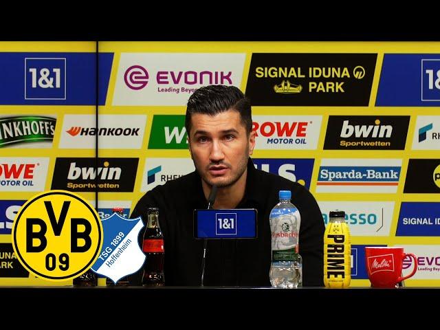 "Haben wertvolle zwei Punkte liegen lassen" | PK mit Sahin & Ilzer | BVB - TSG Hoffenheim