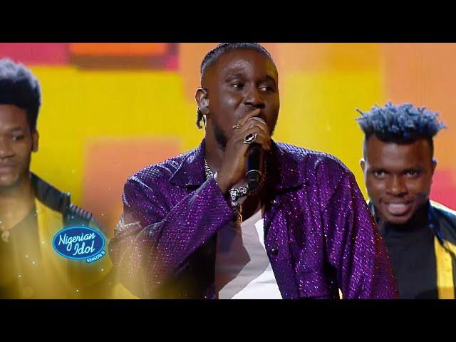 Maio performs ‘Unavailable’ by Davido –  Nigerian Idol | S9 | E10 | Live Show | Africa Magic