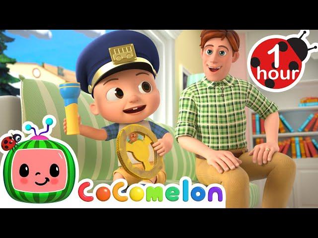 Wheels on the Bus (JJ’s Pretend) + MORE CoComelon Nursery Rhymes & Kids Songs