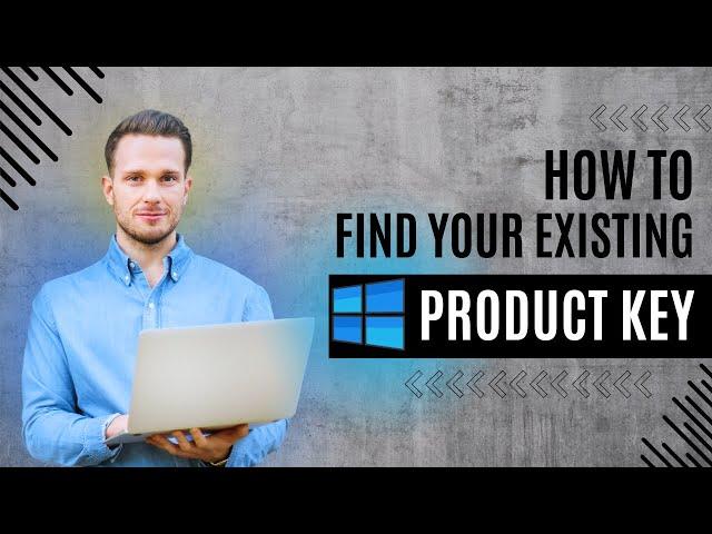 How To Find Your Existing Product Key For Windows and Office | 2024