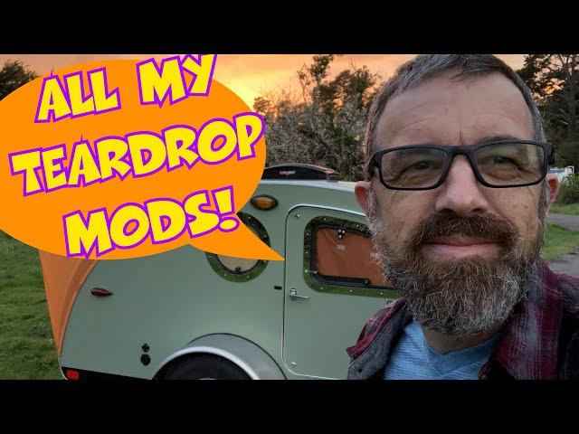 All My Vistabule Teardrop Mods-The Trailer and Cabin