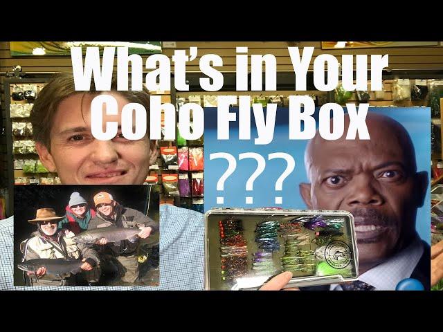 What's in My Fly Box - River Coho Patterns!  My Best Coho Flies and How to Fish Them!