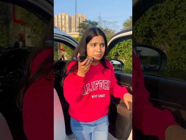 Gaadi ka challan kaise kat gaya  #priyalkukreja #shorts #ytshorts