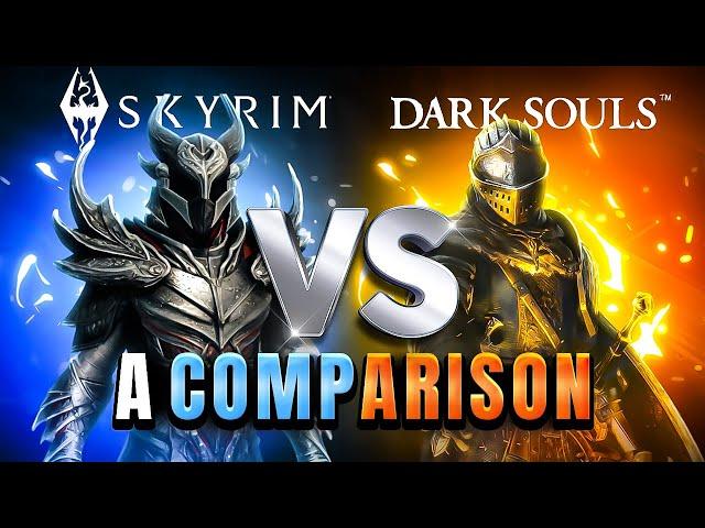 Skyrim vs Dark Souls: A Comparison