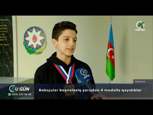 Boksçular beynəlxalq yarışdan 4 medalla qayıdıblar