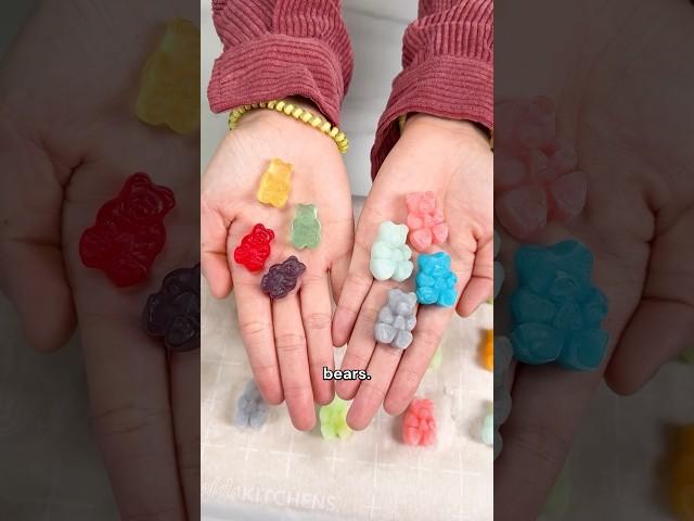 How to make Frozen Gummy Bears  #gummybear #sprite