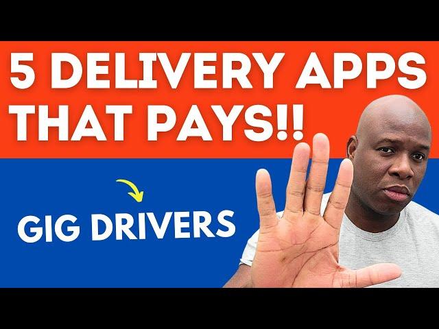 5 Driver Apps Pays FAST MONEY!!! Use Your Car, SUV, or Minivan