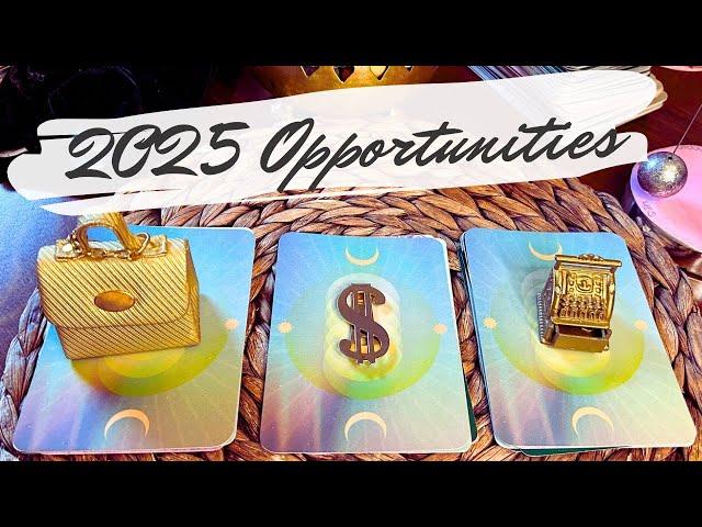 Your hidden opportunities & talents in 2025  pick a card reading + pendulum & charms!