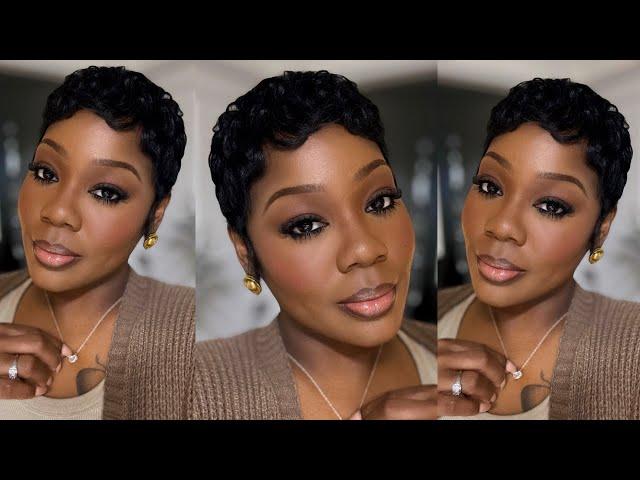 Effortlessly polished, naturally radiant makeup Brown skin everyday makeup routine