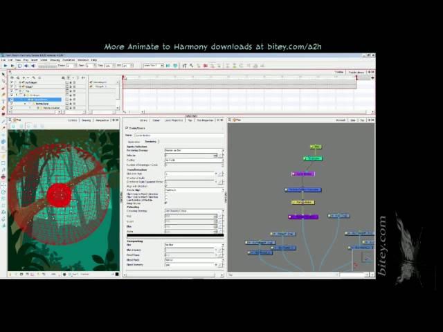 Toon Boom Harmony Particle system from scratch