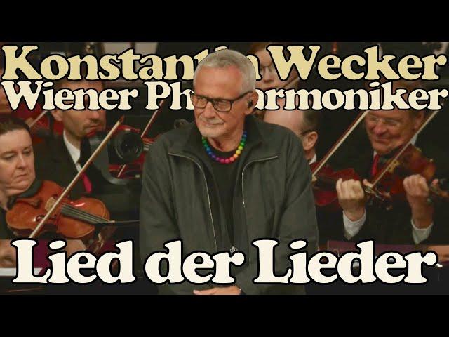 Konstantin Wecker: "Lied der Lieder" (Theodorakis), Orchester-Version m. Wiener Philharmonikern 2023