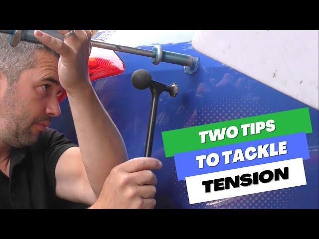 Two Tips To Tackle Tension with Paintless Dent Removal