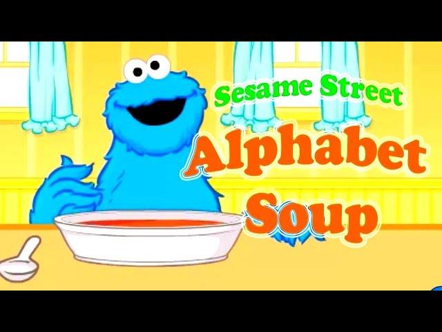 SESAME STREET : Alphabet Soup ⭐ PBS KIDS GAME (Mini explorers zone)