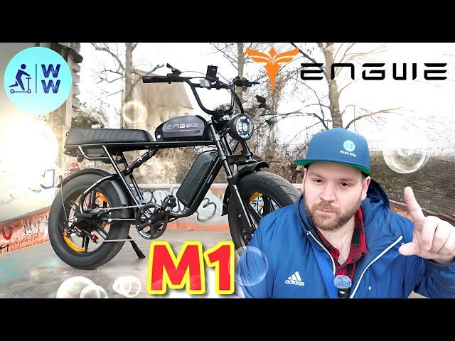 Engwe M1  Full with Motorrad Optics  Fatbike, bikes, Pedelec, 25 km/h, 250 Watt, eBike 2024 #engwe