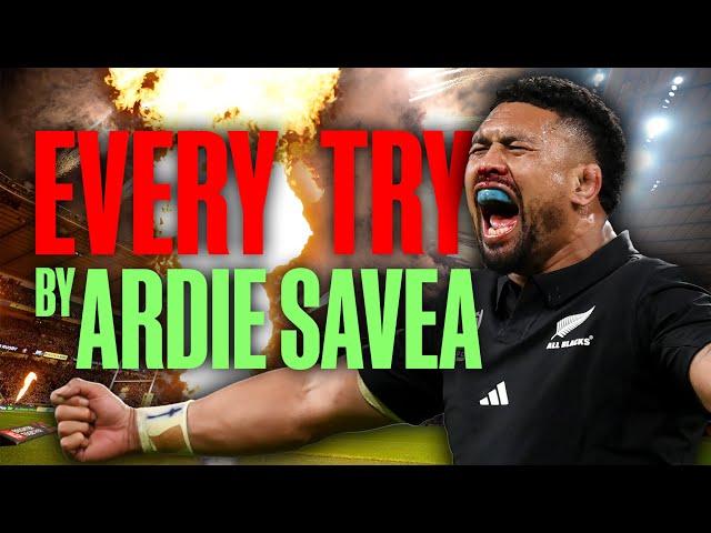 ALL the tries from the HIGHEST TRY SCORING All Black forward! 