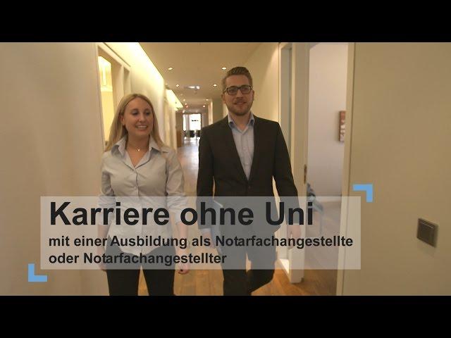 Karriere ohne Uni – Ausbildung Notarfachangestellte/r und Inspektor/in im Notardienst