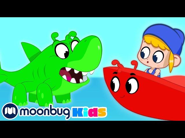 Orphle the Scary Shark! | @Morphle | ABC 123 Moonbug Kids | Fun Cartoons | Learning Rhymes